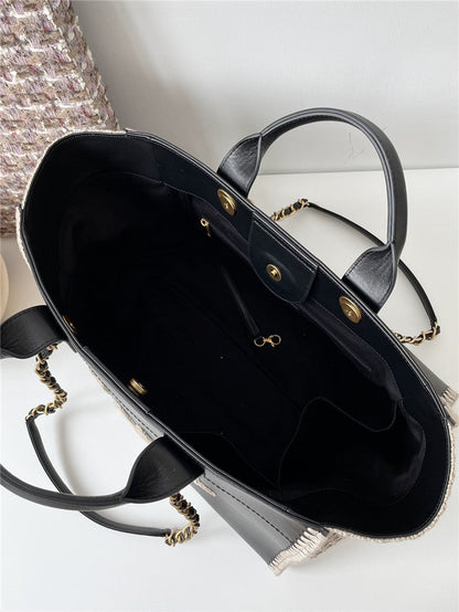 Chanel Deauville Bag - Affordable Luxury Tote Bags | Pochettebag Top quality