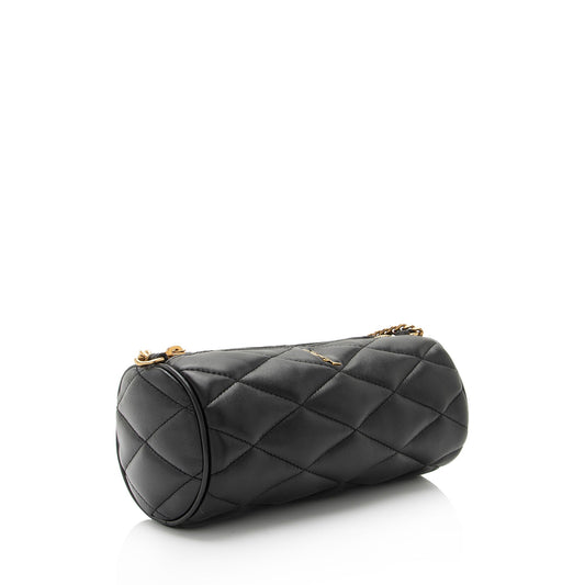 Saint Laurent Quilted Lambskin Sade Mini Tube Bag WvSgLo mysite